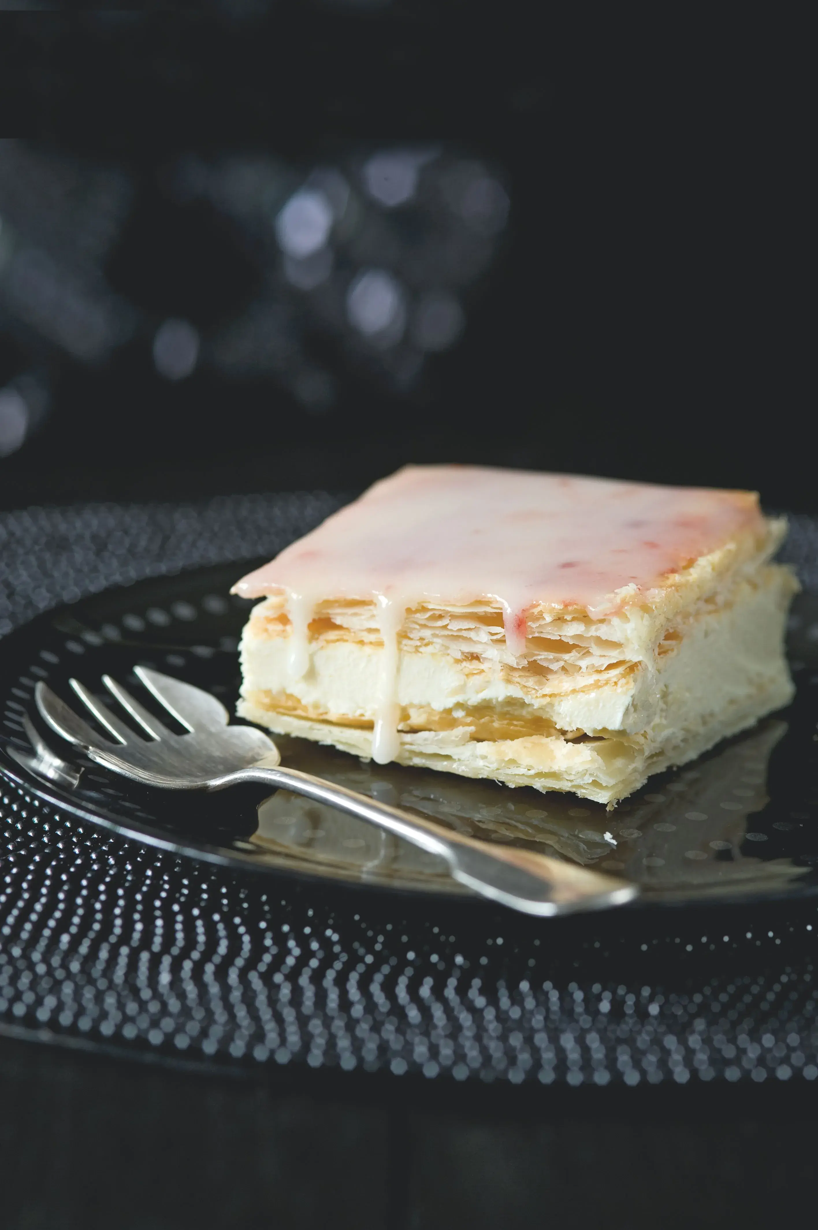 Delicate Custard Slices with Buttercream