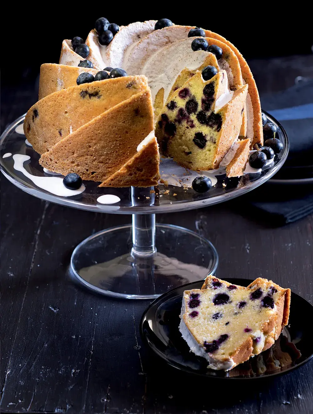 Blueberry Lemon Bundt Cake