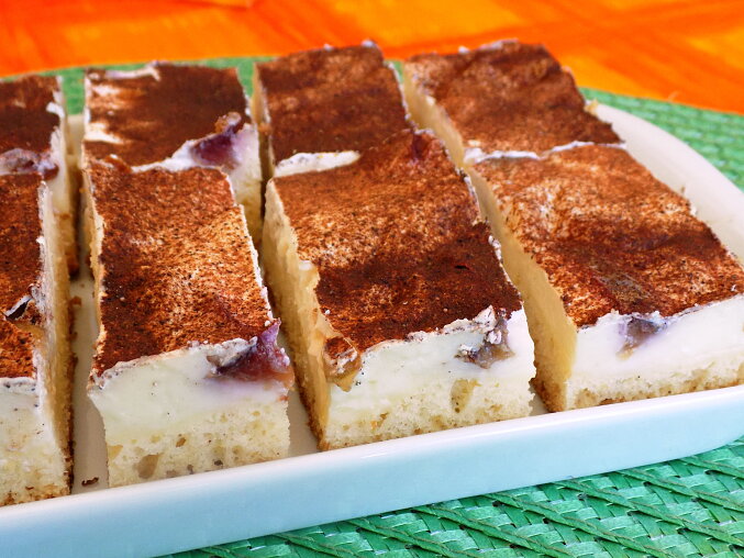 Czech Pudding Sheet Cake