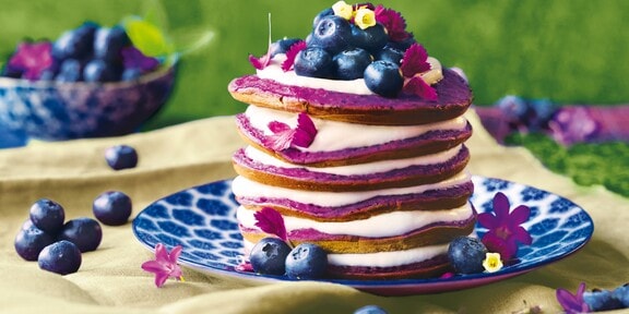 Summer Blueberry Pancakes
