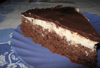 Czech Quark Bars with Chocolate Topping