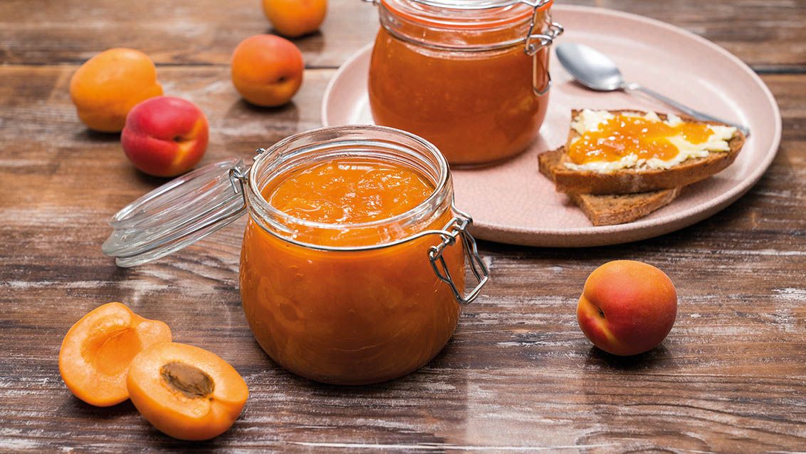 Apricot Jam with Fruit Pieces