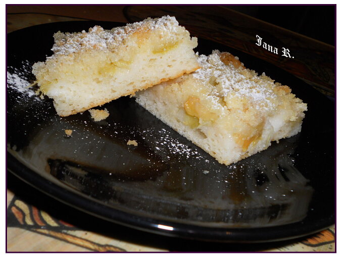 Yogurt Cake with Fruit and Streusel
