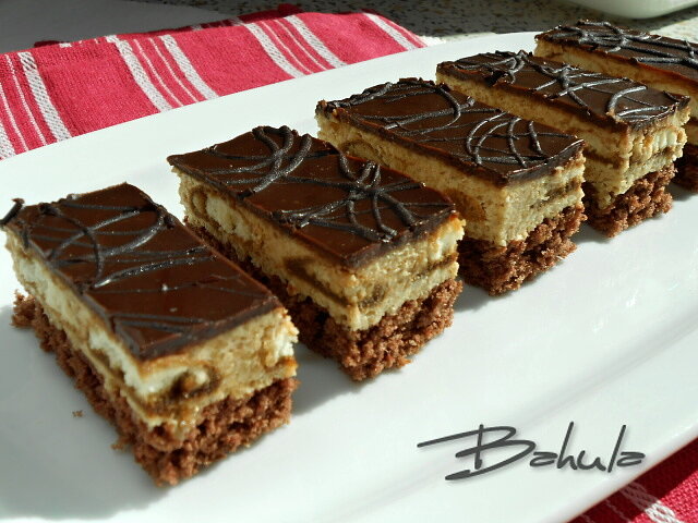 Walnut and Coffee Slices