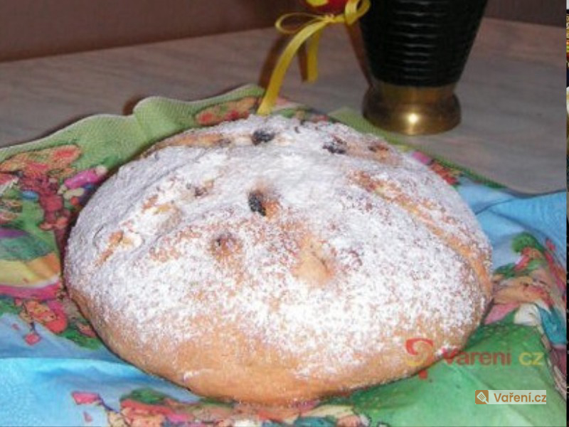 Staročeský mazanec s tvarohem