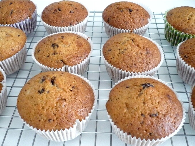 Nadýchané domácí muffiny