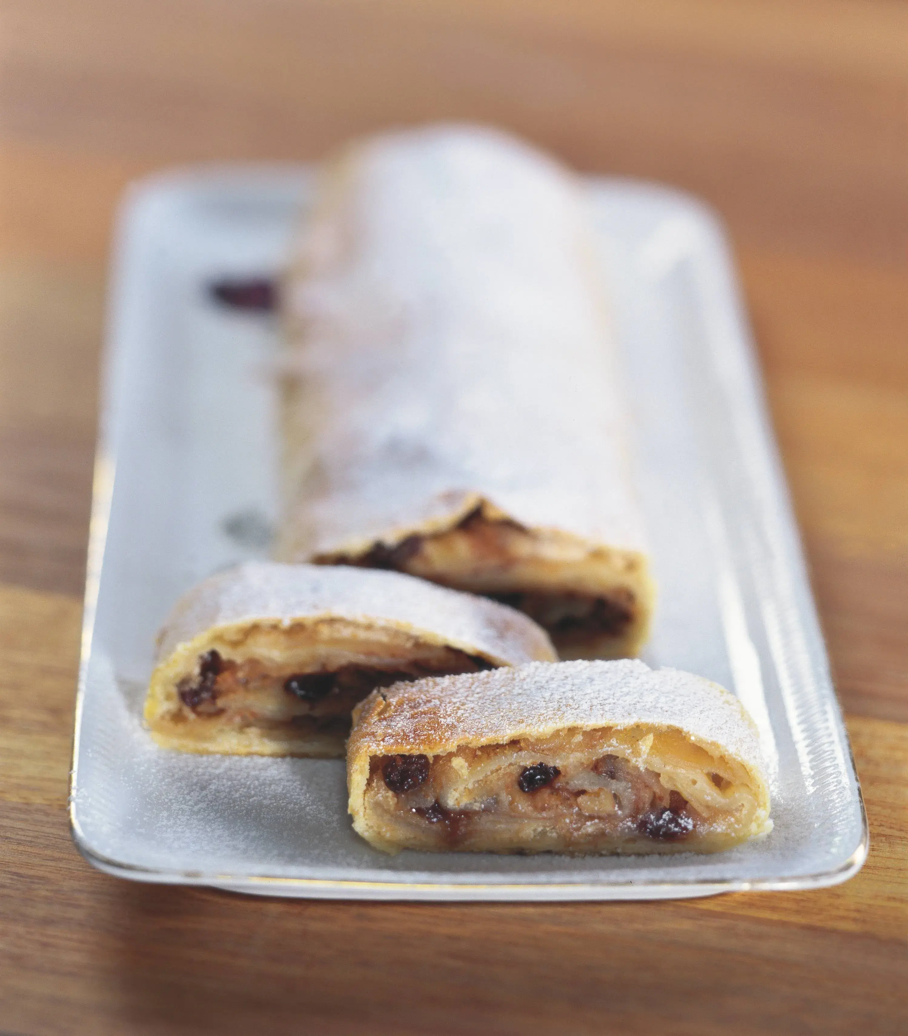 Homemade Hand-Pulled Apple Strudel