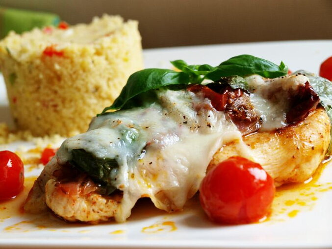 Chicken Caprese Steaks