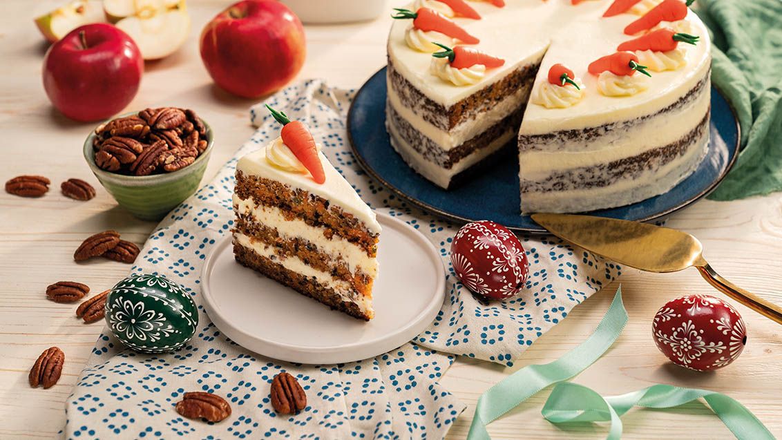 Carrot Cake with Cream Cheese Frosting