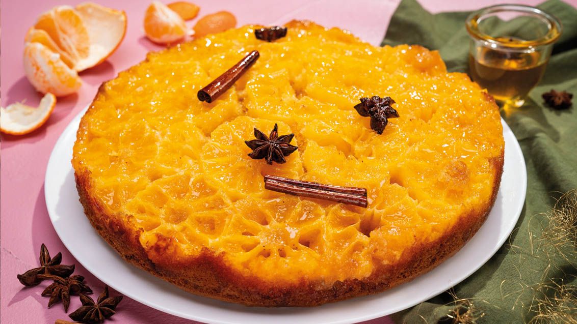 Mandarin Upside-Down Cake