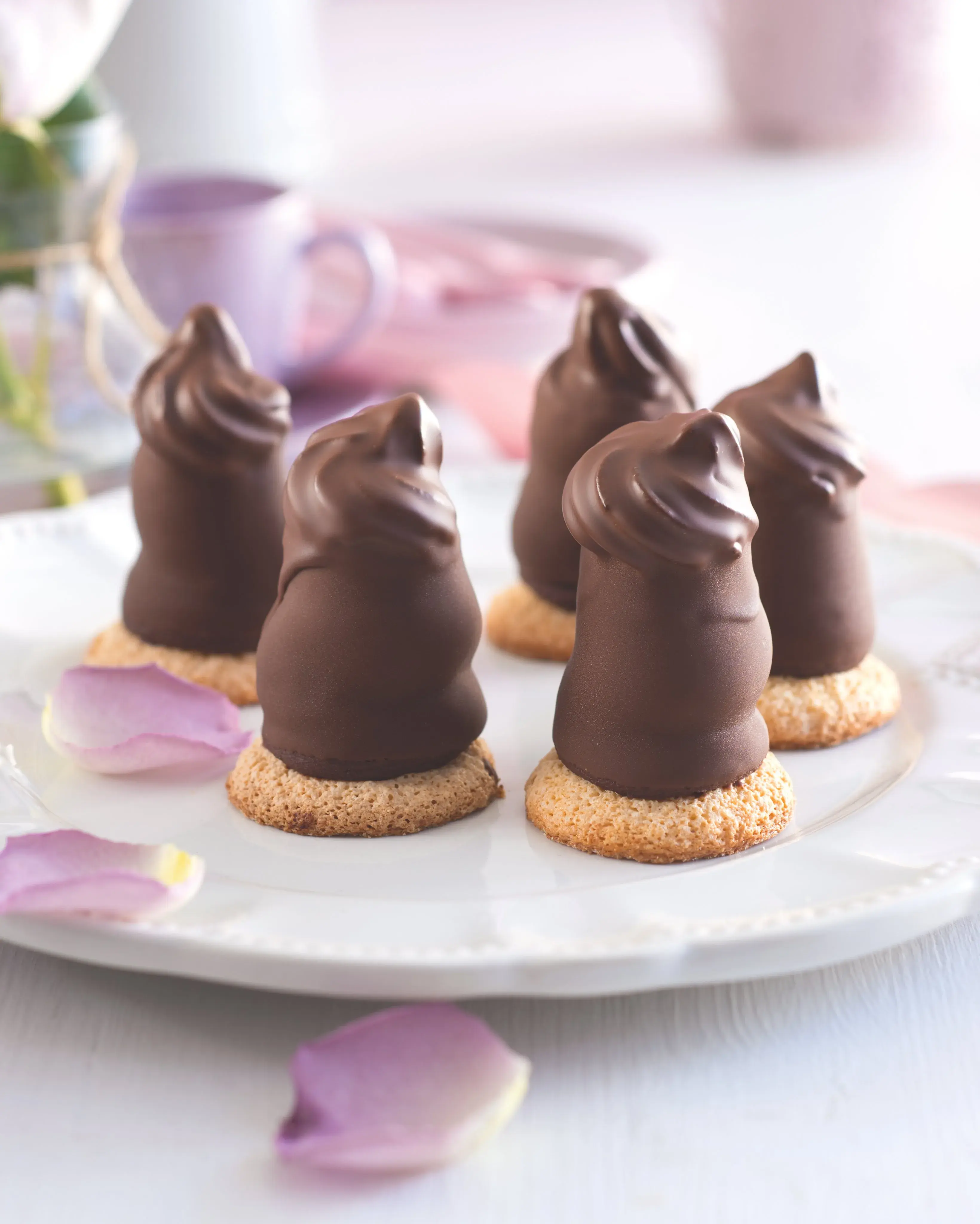 Cognac Cream Cones