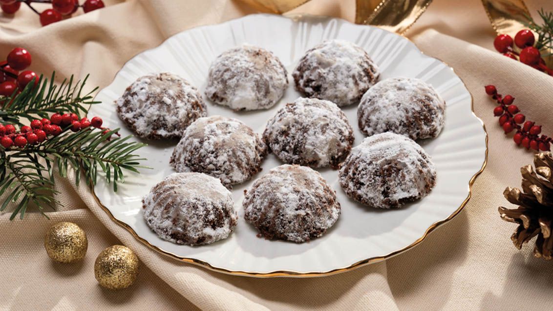 Kakaové pracny (Czech Cocoa Christmas Cookies)