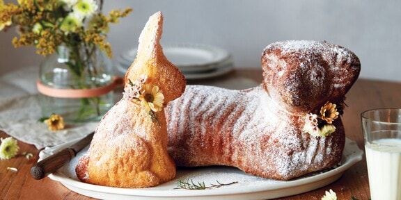 Sweet Easter Bunny Cake