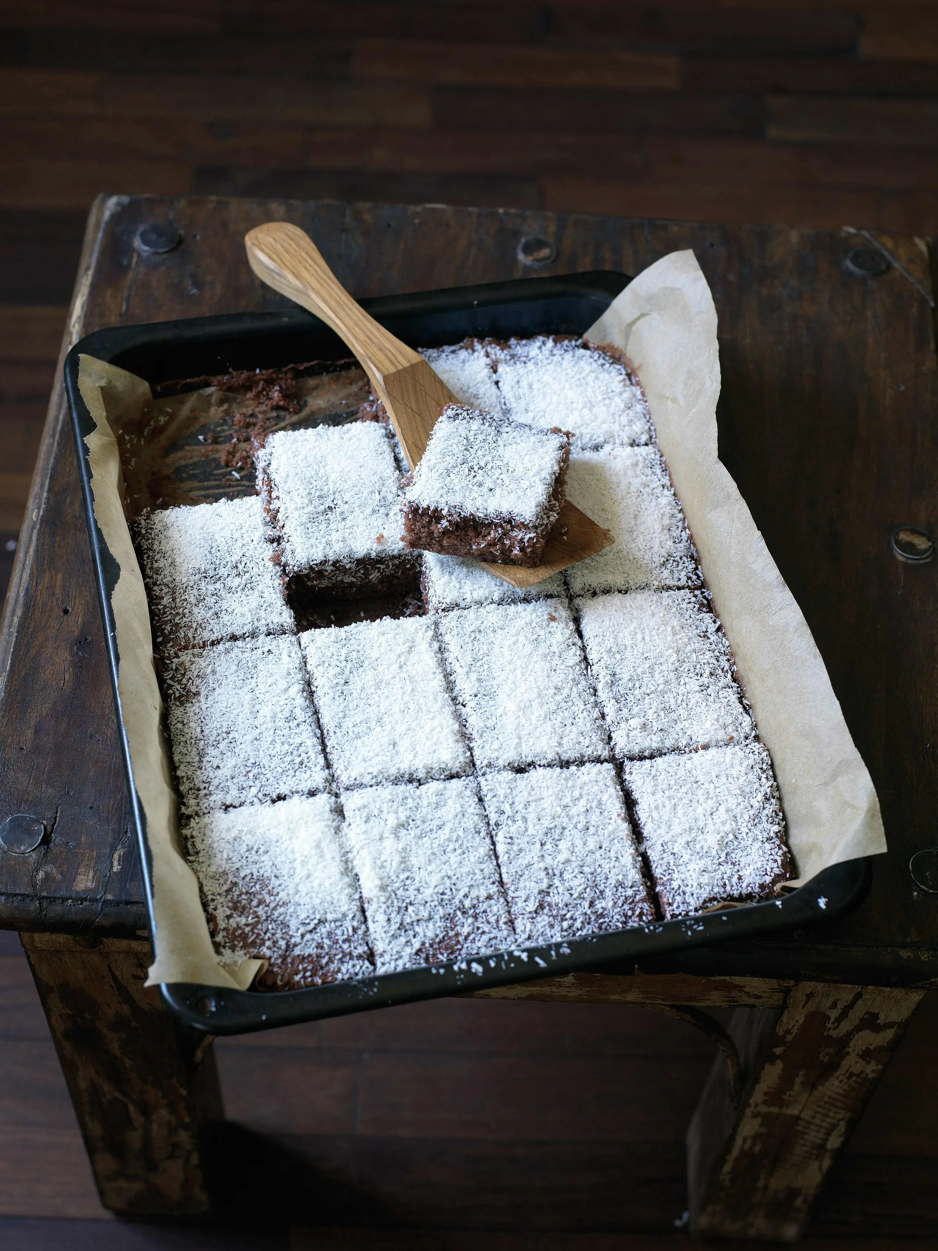 Czech Coconut and Rum Tray Cake