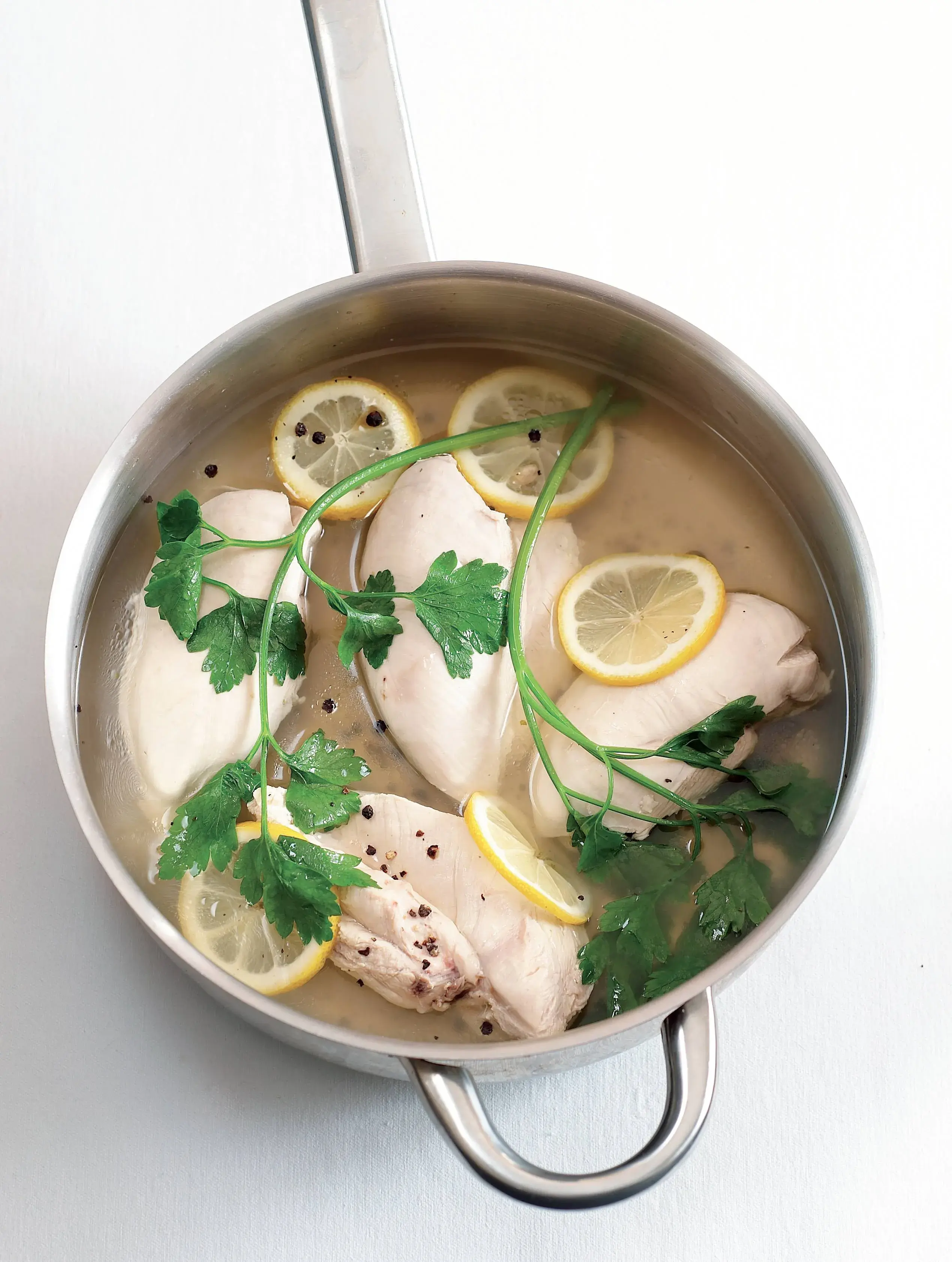 Základní recept na pošírovaná kuřecí prsa