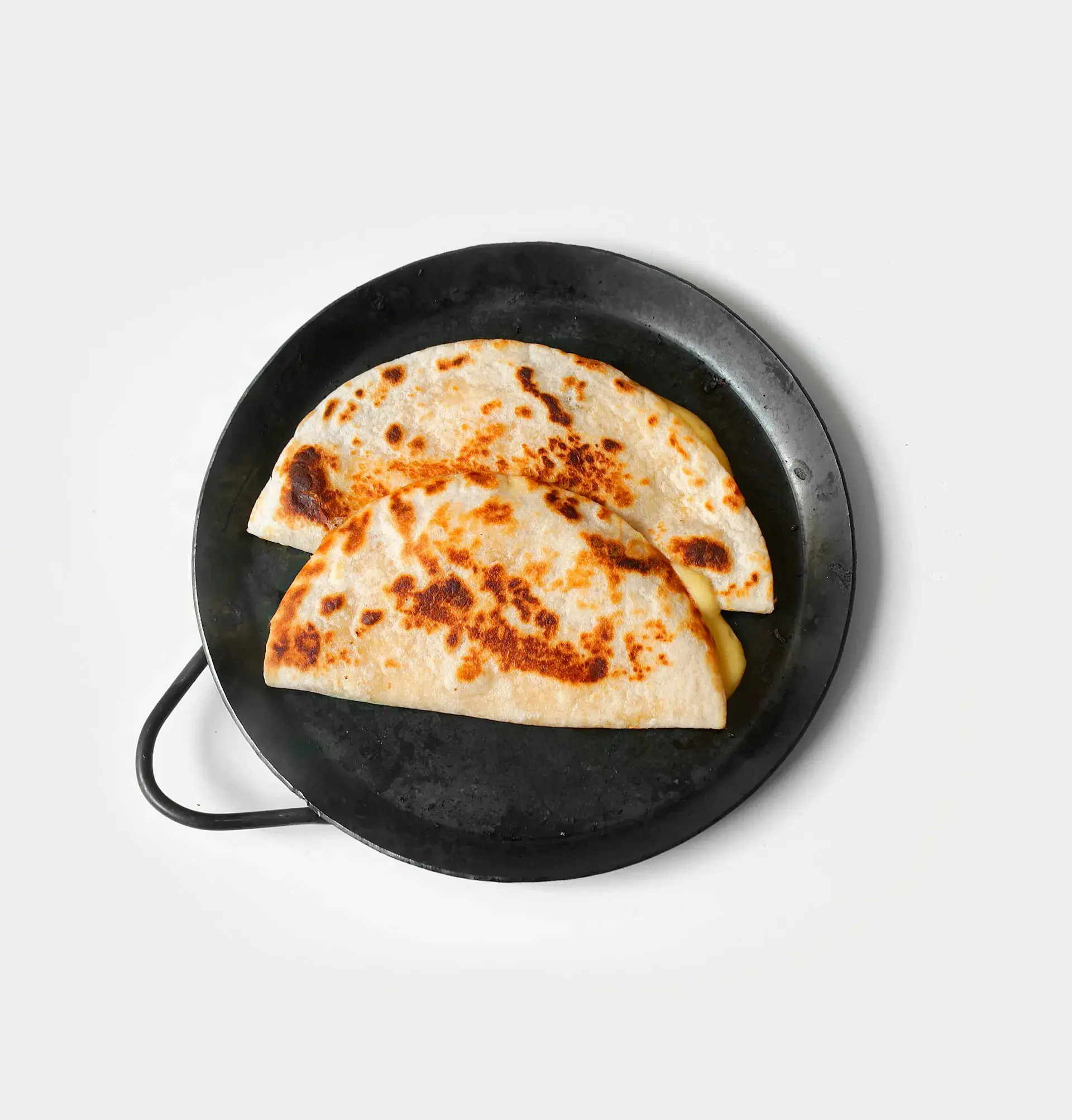 Quick Chicken Quesadilla with Cheese