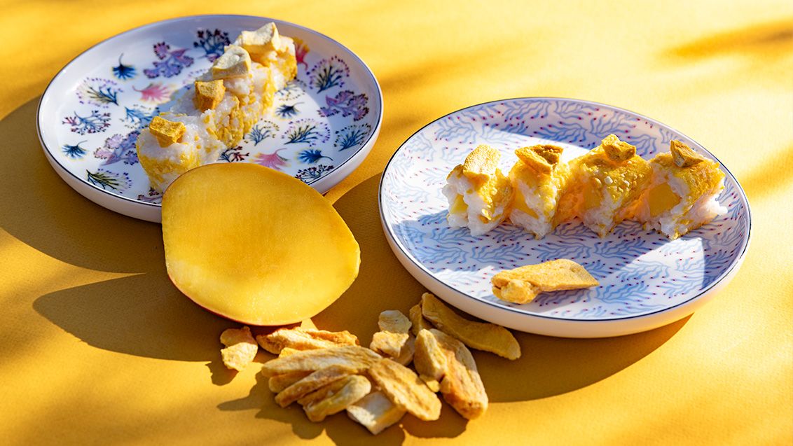 Sweet Sushi with Mango