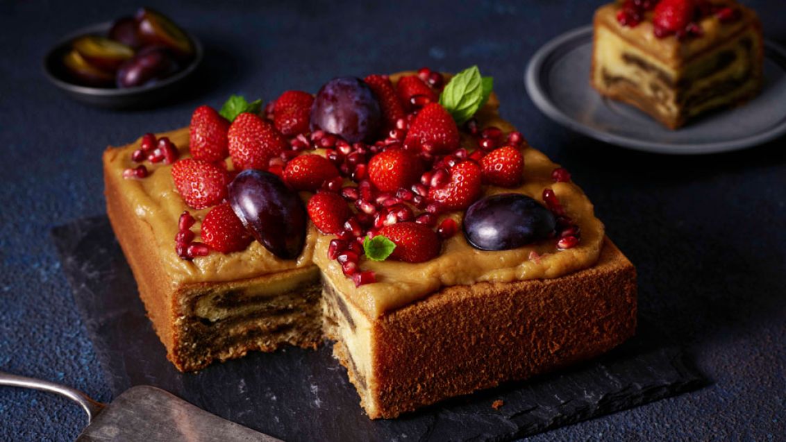 Marbled Coffee Cake with Quark