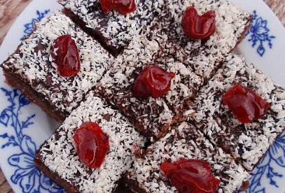 Pumpkin Cake with Chocolate Icing