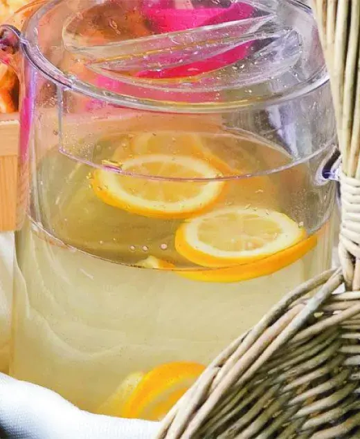 Domácí citronový sirup