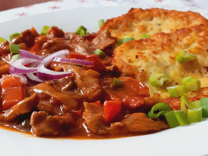 My Czech Spicy Pork Stir-Fry