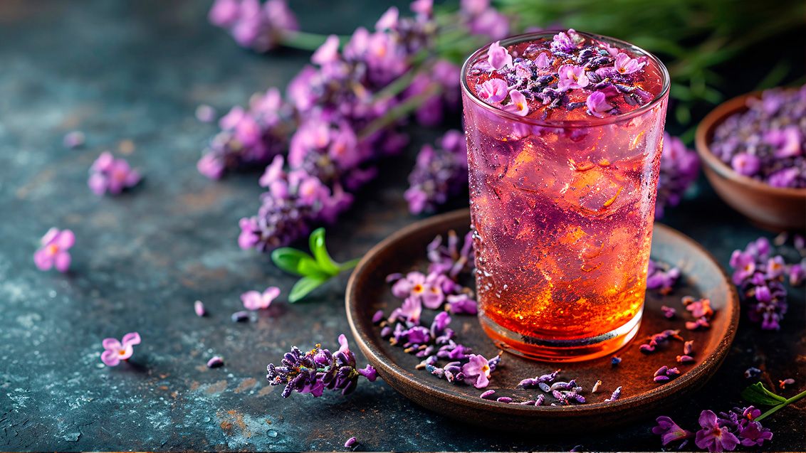 Homemade Lavender Syrup