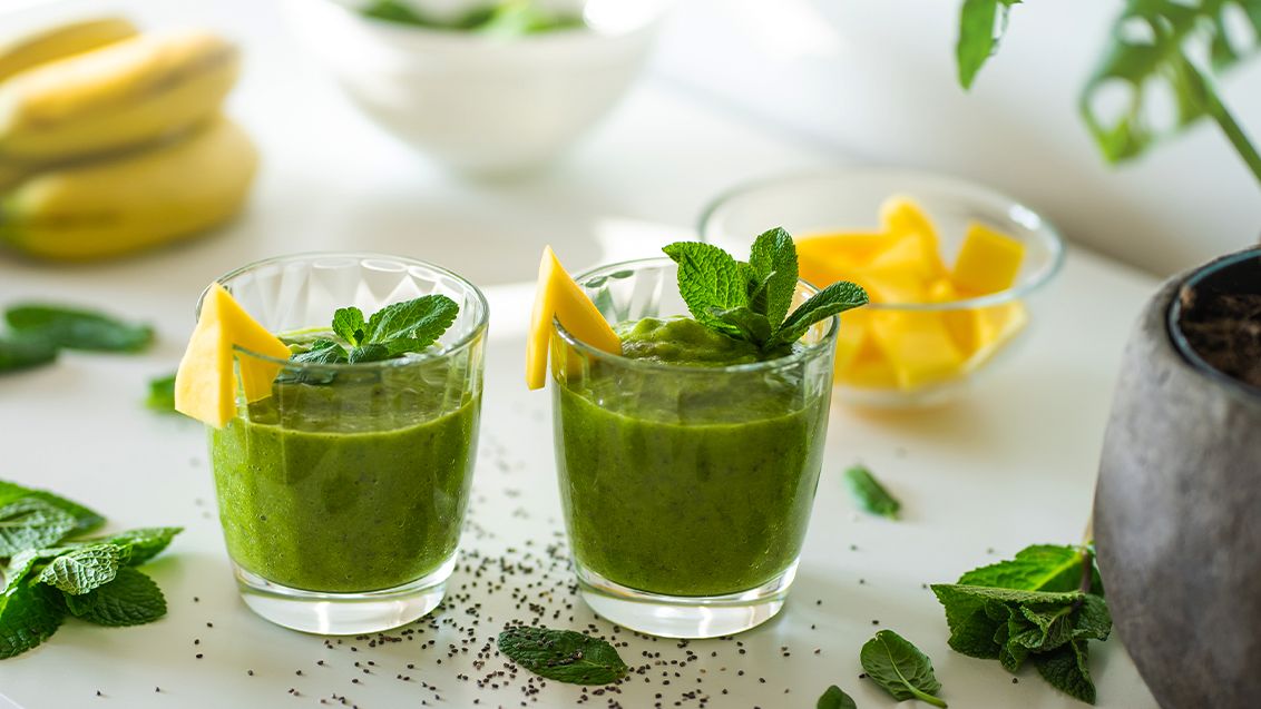 Mango and Chia Seed Smoothie