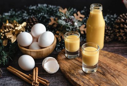 Homemade Egg Liqueur
