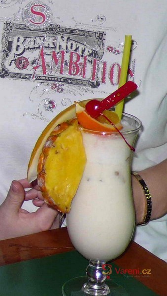 Homemade Piña Colada