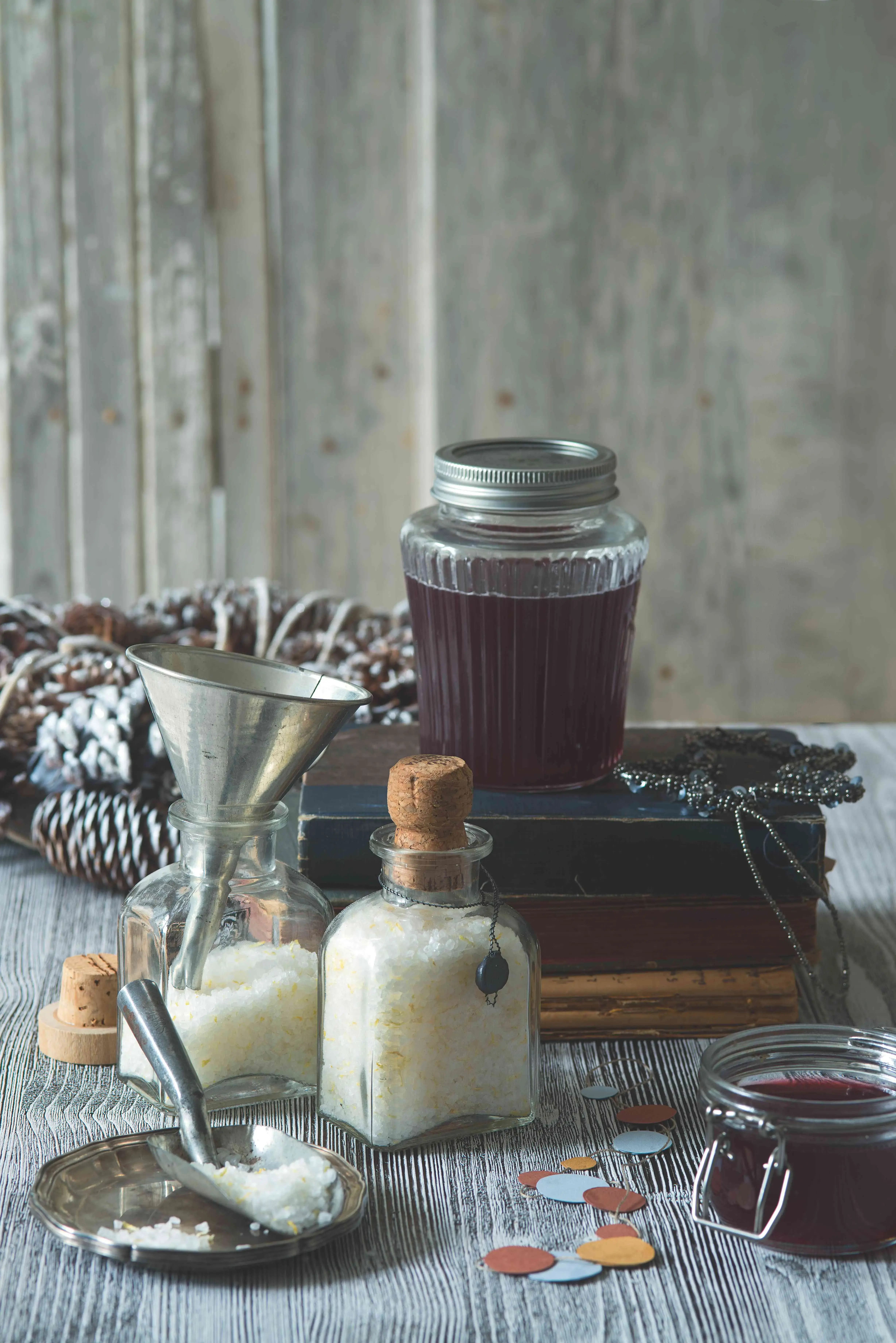 Mulled Wine Gel with Orange and Spices