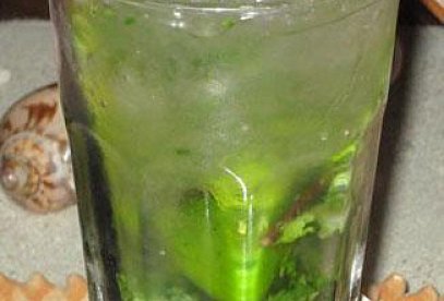Mojito with Fresh Mint and Lime