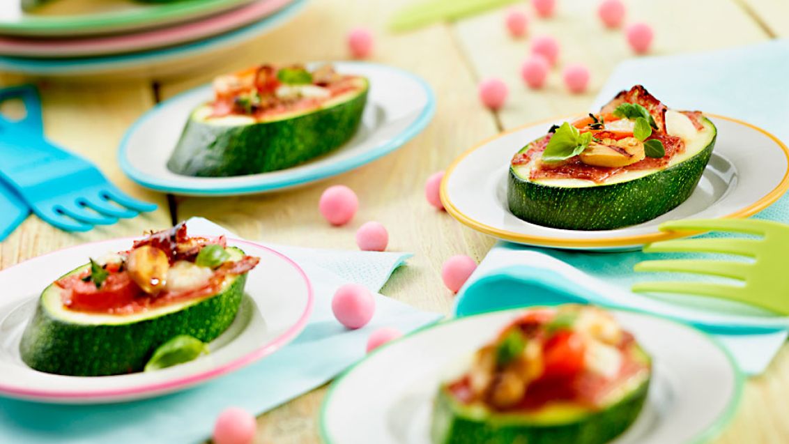 Courgette Pizzas