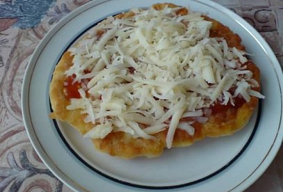 Quick Langoše (Czech Fried Flatbread)