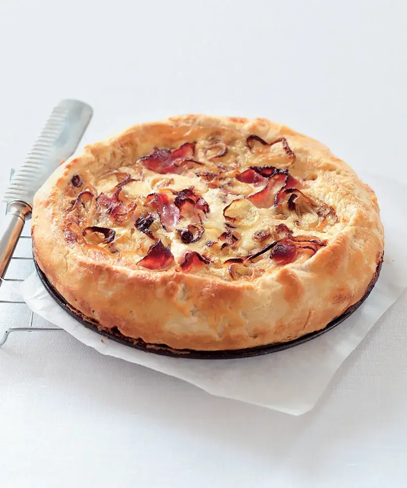 Bacon Quiche with Emmental