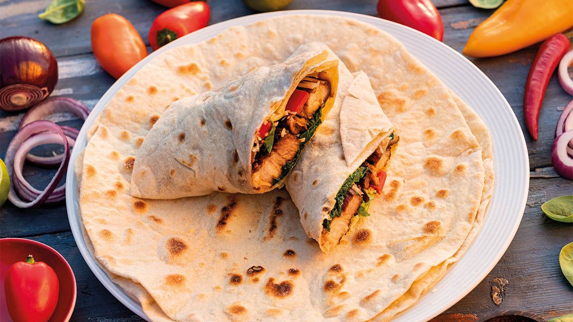 Homemade Wheat Tortillas