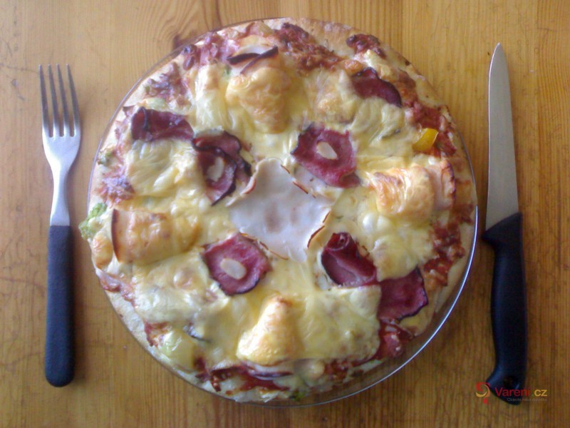 Four-Cheese Pizza