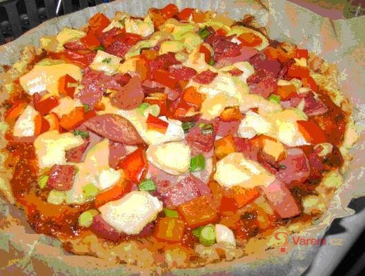 Domácí rohlíková pizza