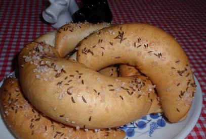 Pivní rohlíky podle Ládi Hrušky