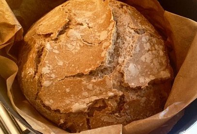 Bread Baked in a Casserole