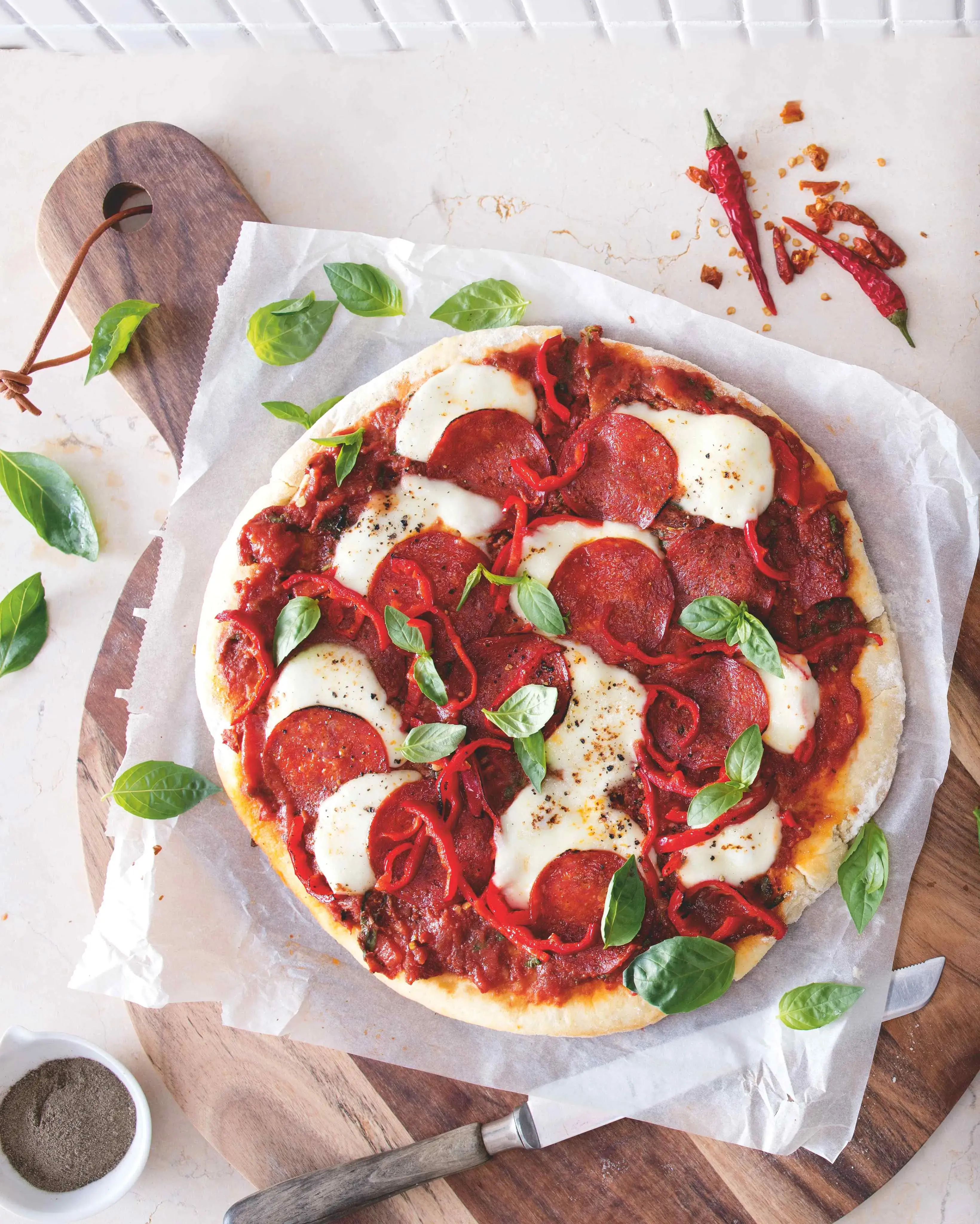 Pan Pizza Inspired by Jamie Oliver