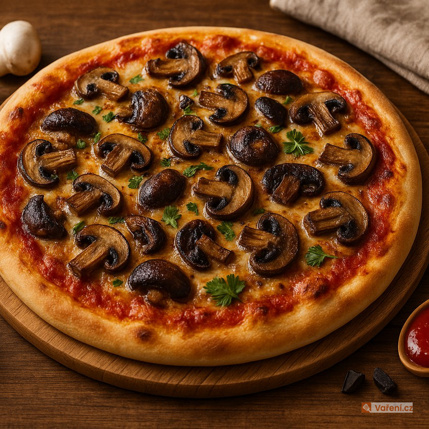 Mushroom Pizza