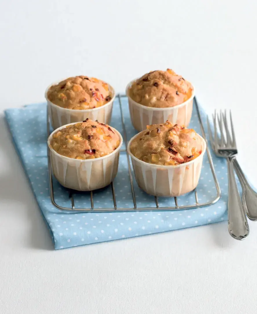 Corn and Chilli Muffins