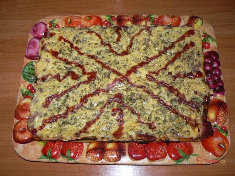 Homemade Yeast Dough Pizza