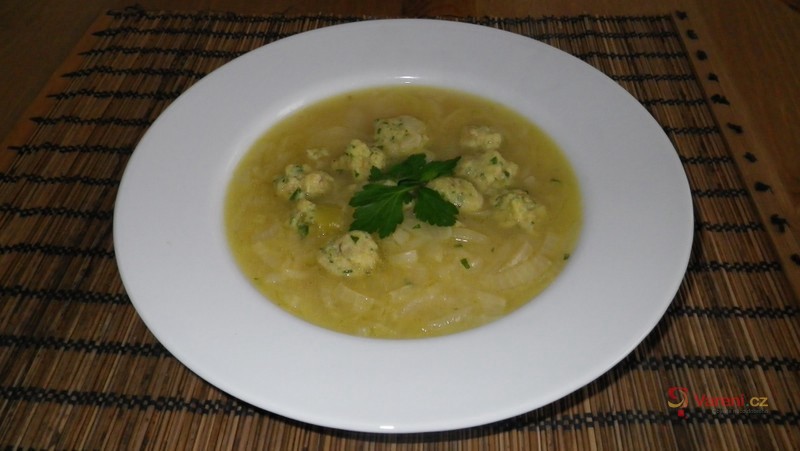 Onion Soup with Herb Dumplings