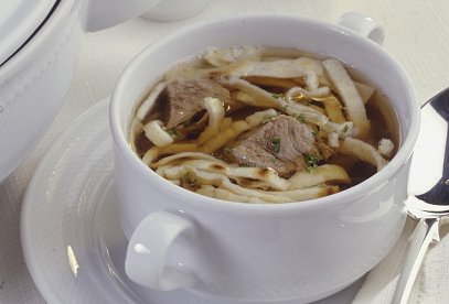 Celestýnské nudle (Czech Pancake Noodles for Soup)
