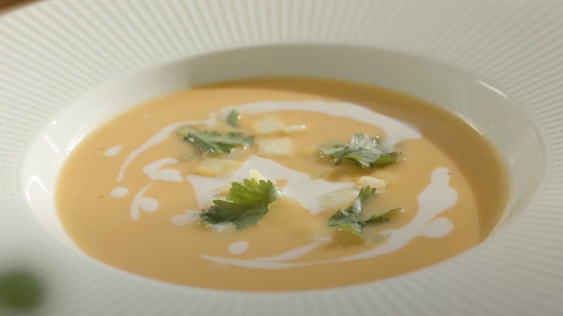 Sweet Potato and Ginger Soup