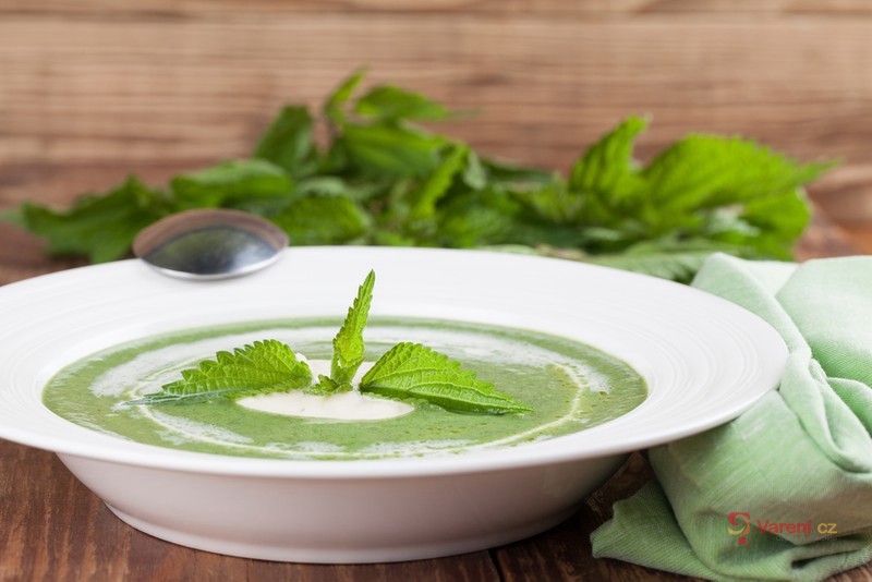Nettle Soup with Egg Yolks