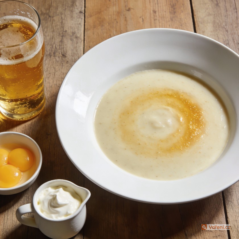 Pivní polévka (Czech Beer Soup)