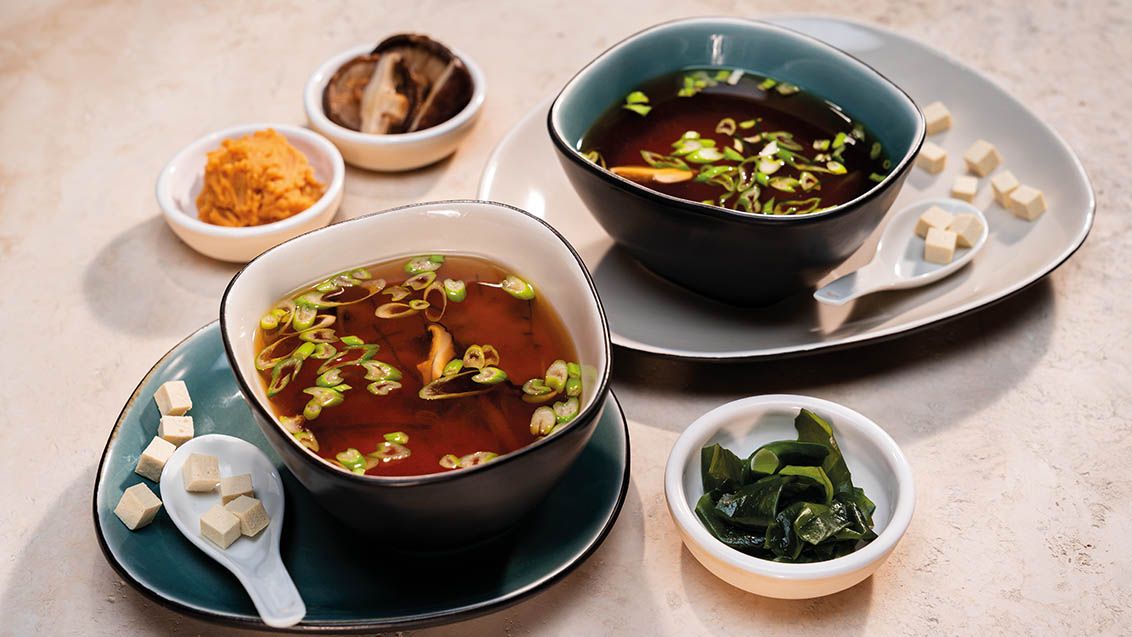 Japonská miso polévka