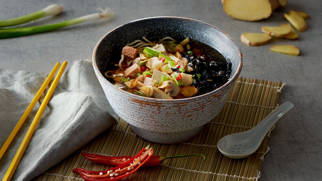 Asian Salmon Soup